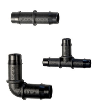 Picture of Antelco single barbed reducing coupler 19mm ID to 17mm ID tube