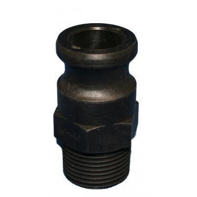 Picture of 1¼" Part F Camlock polypropylene coupler - male coupler/male BSP