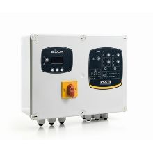 Picture of DAB EBOX Plus D twin pump control panel. 1x230v/3x230v/3x400v.50Hz Max 12A/5.5kW