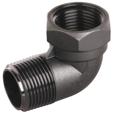 Picture of 1¼" GRN Threaded Male/Female Elbow 16 Bar Rated WRAS Approved