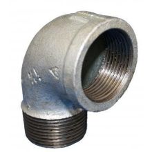 Picture of ½" Fig 152 galv iron male / female Elbow to BS143/BS1256