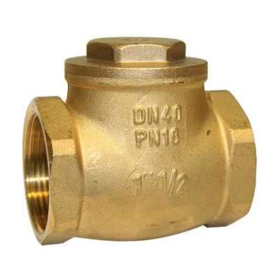 Picture of 2" BSP PN16 brass Swing Check nitrile rubber seated Non-Return Valve