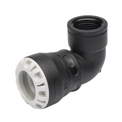 Picture of PlassOne 1015 Female Elbow 25mm x 1" BSP thread