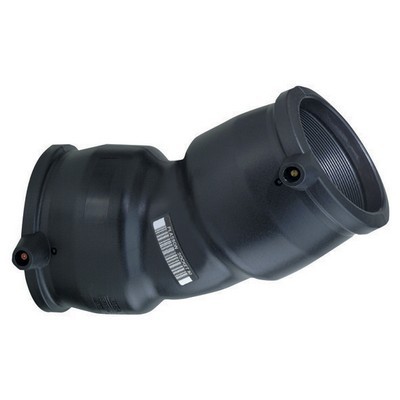 Picture of 125mm Plasson EF 22½° Elbow - PE100 black