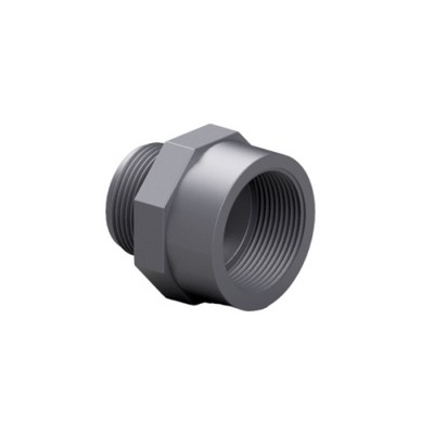 Picture of ¾" x ½" PVC Female/Male Reducer threaded/threaded BSP