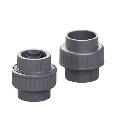 Picture of 25mm x ¾" PVC Union plain/threaded female BSP
