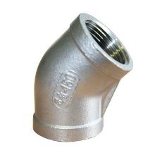 Picture of ½" BSP 150lb 316 Stainless Steel Female Elbow 45°