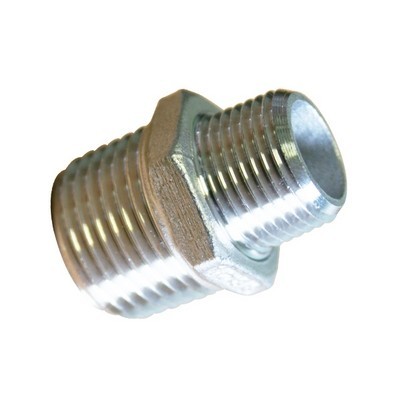 Picture of ¾'' x ½" BSP 150lb 316 Stainless Steel Hex Red Nipple