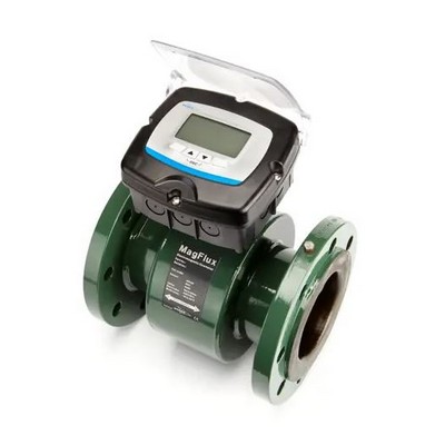 Picture of DN50 PN16 Magflux Compact Flow Meter c/w sensor & mount. Power 230v & 4-20ma