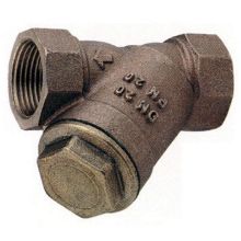 Picture of ½" BSPP In-line Bronze Y-Strainer with a 0.4mm stainless steel mesh.