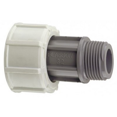 Picture of 32mm x ¾" Plasson 7250 Conversion to Threaded Adaptor