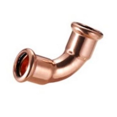 Picture of 35mm Copper M Profile Pressfit 90° Female Elbow. EPDM seal. WRAS